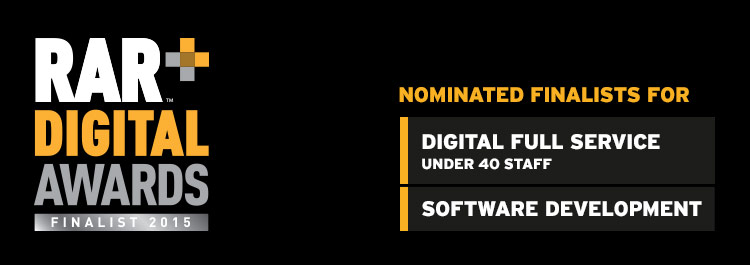 NXT shortlisted (again) for the RAR Digital Awards 2015